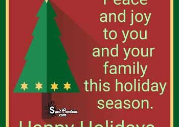 Holiday Peace and Joy