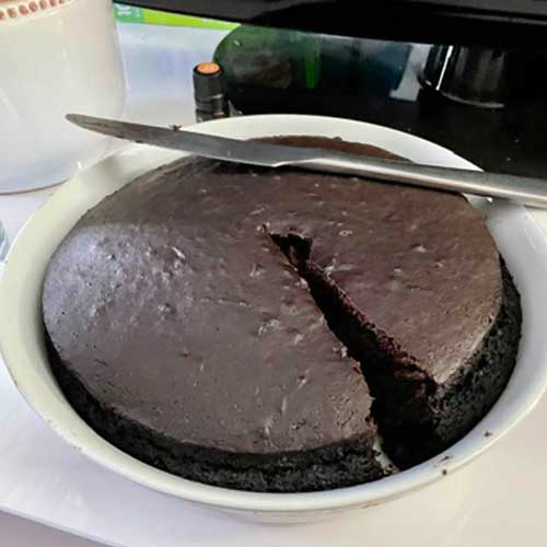 Depression Cake