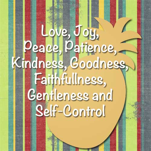 The Presence of The Fruits of the Spirit