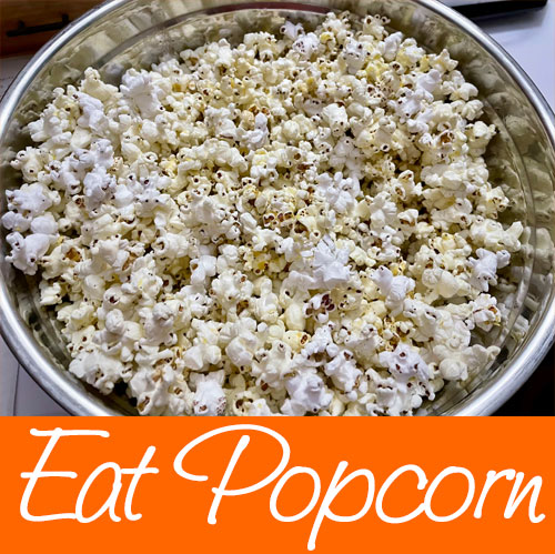 Popcorn Is a Must