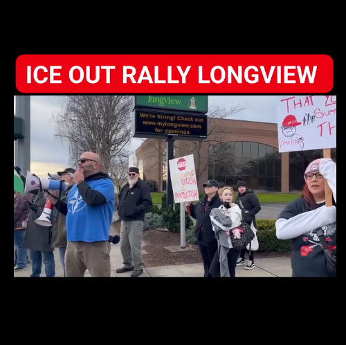 ICE Protest in Longview, Washington
